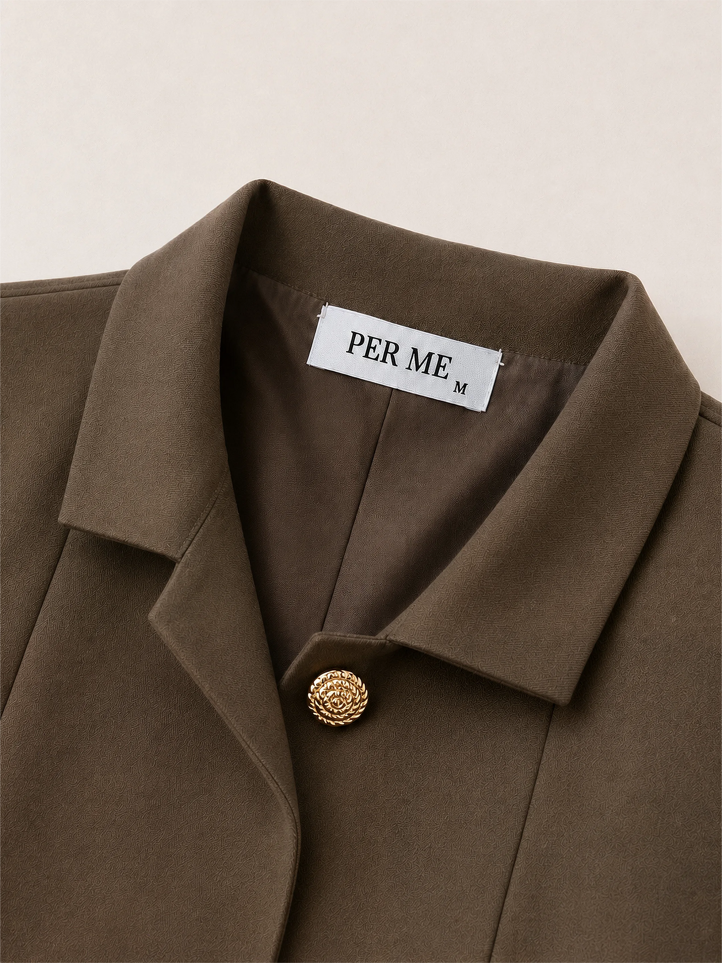 VERA SET Taupe - khaki set - bezrękawnik x spodenki z haftami