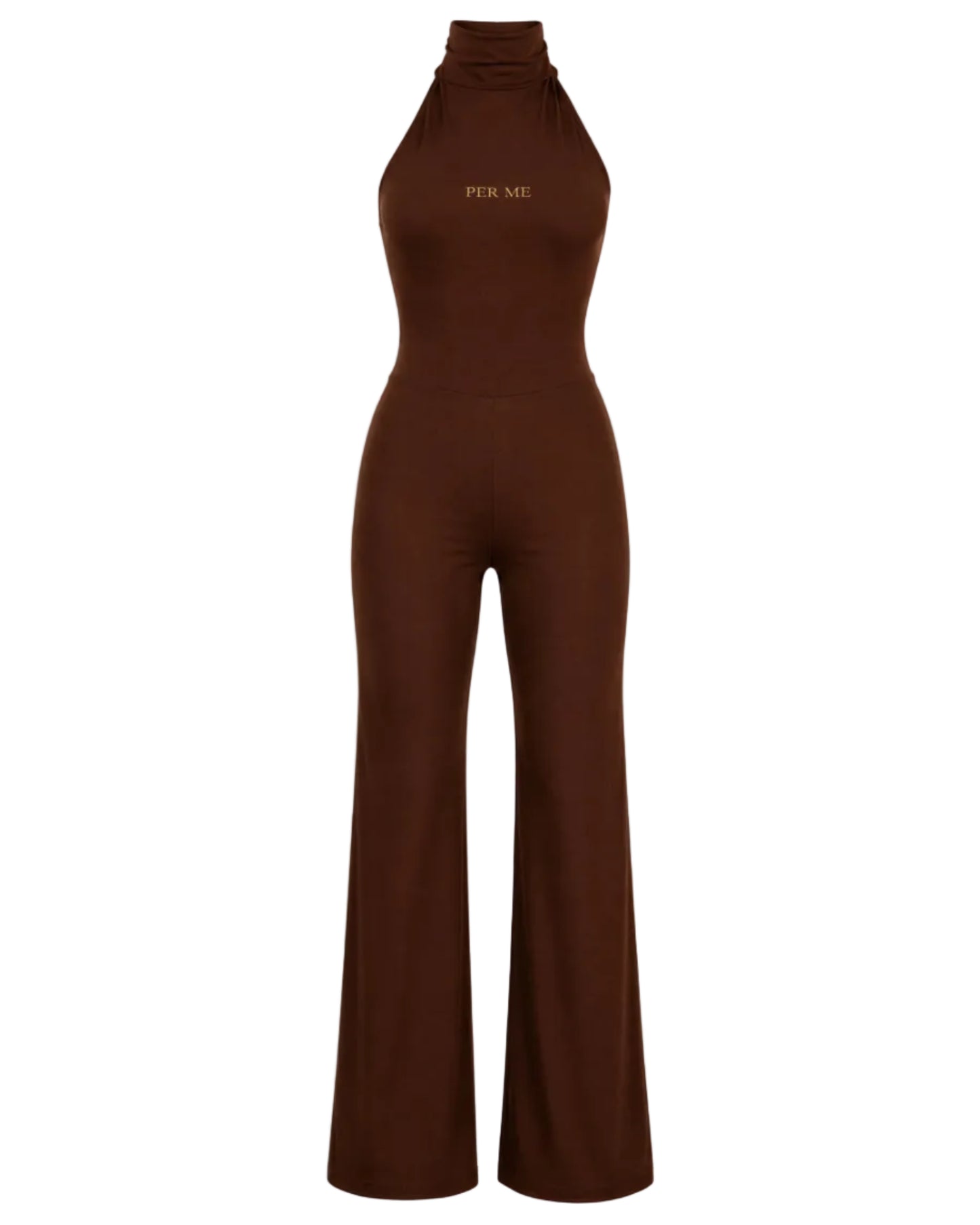 HALTER MONACO Chocolate Brown - kombinezon brązowy